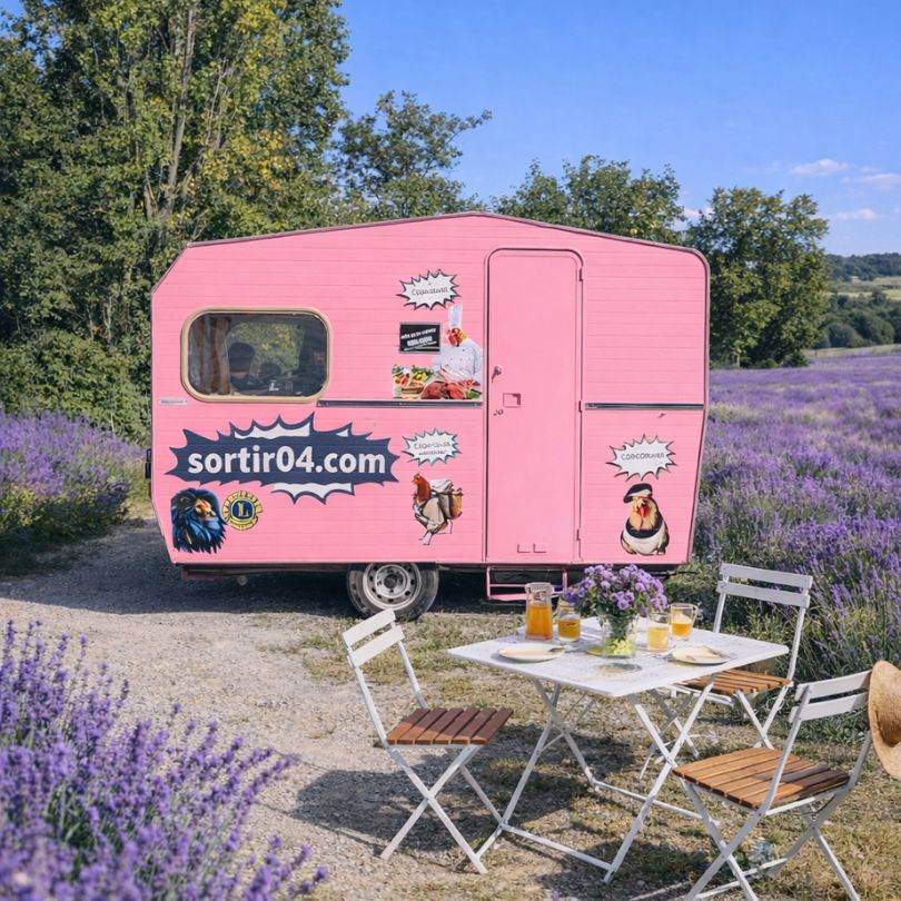 Raven rose, messagère des territoires en vadrouille