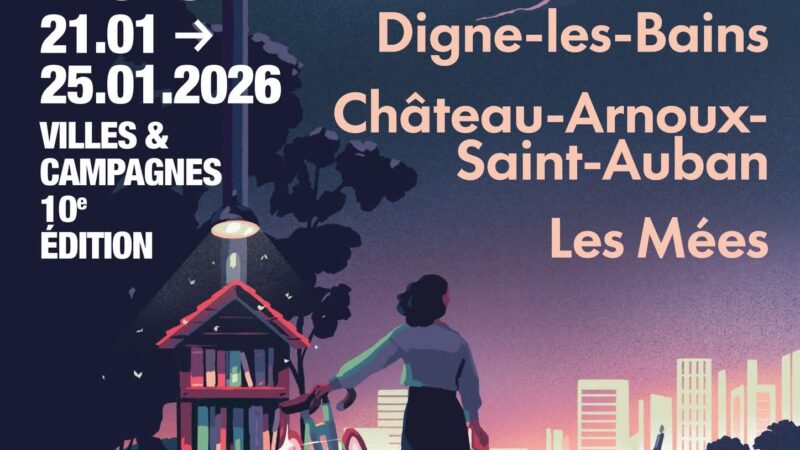 Nuits de la lecture du 21 au 25 janvier Digne château Arnoux Les Mees