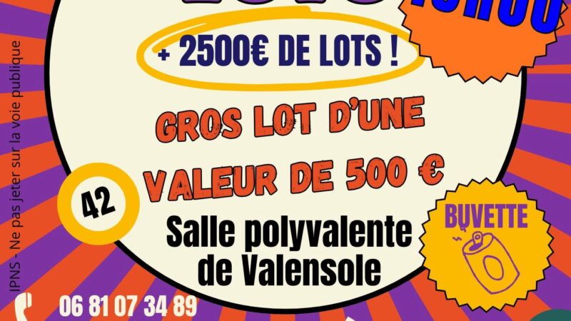 Loto 1 février à Valensole
