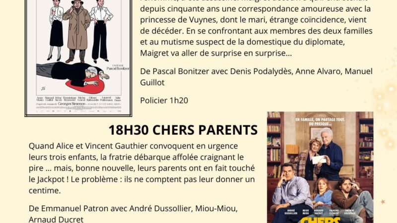 Cinéma itinérant à Serres 5 mars