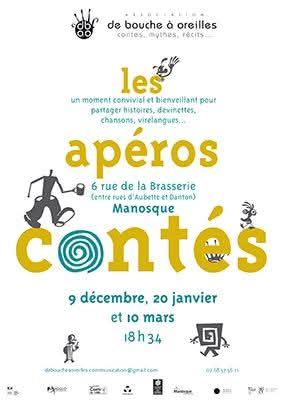 Les apéros contés à Manosque 10 mars