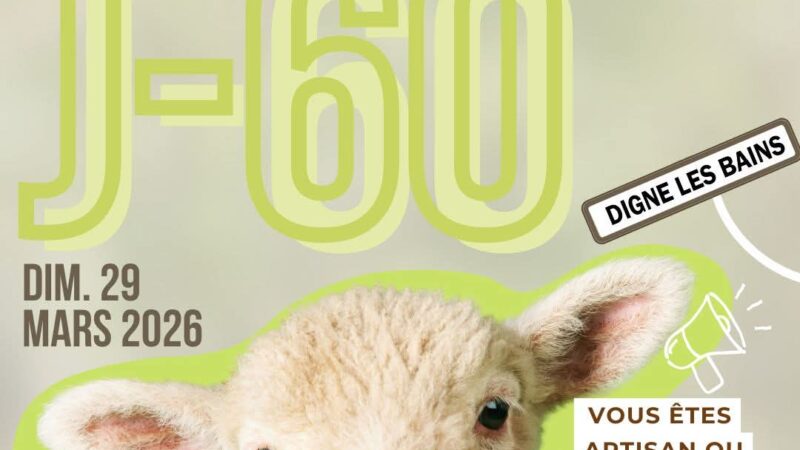 Fête de l&rsquo;agneau Pascal 29 mars Digne les bains