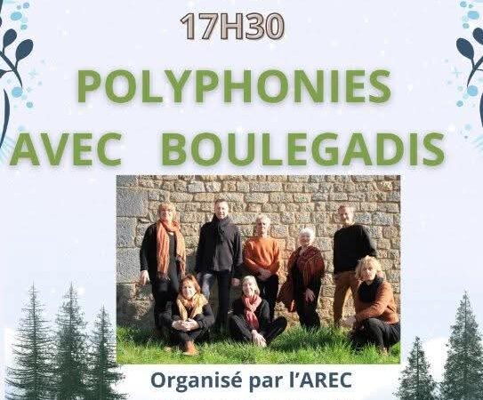 Polyphonies Boulegadis du Chaffaut 21 février 17h30