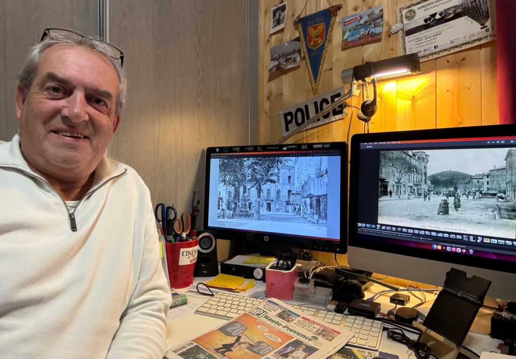 Jean-Marie Cayet restaurateur d'images anciennes à Manosque