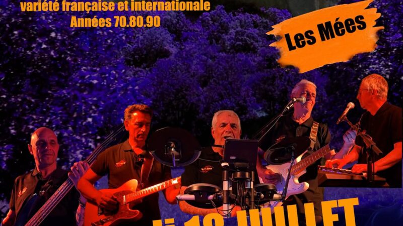 Concert Blue Jeans   Les Mées  18 juillet 2026