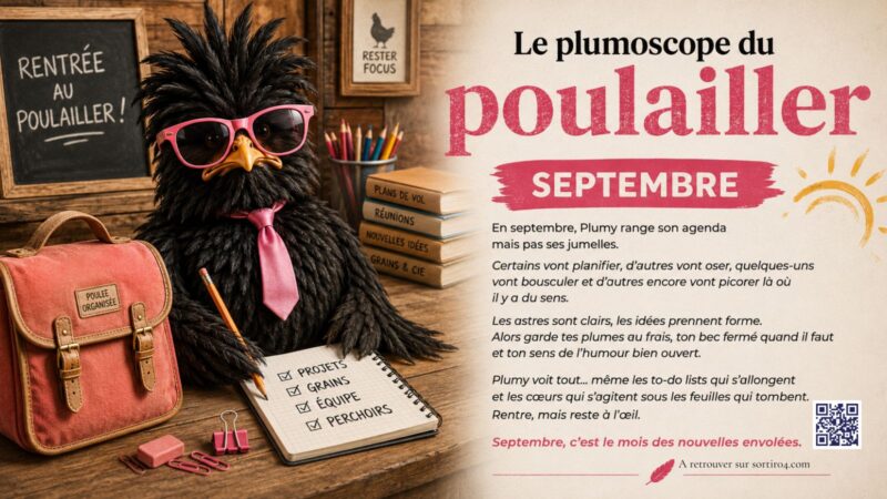 Le Plumoscope de septembre
